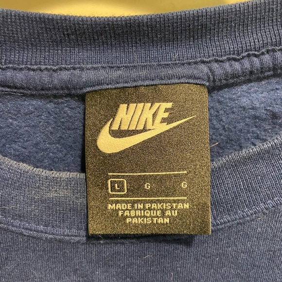 Nike Crewneck Women’s Blue Sweatshirt - Picture 4 of 7